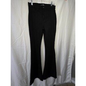 Fashion Nova Women's Black Flared Pants Size 11 Style P522FN